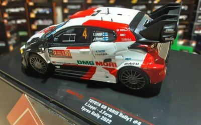 IXO 1/43 - TOYOTA GR YARIS RALLY 1 WRC - Nº 4  RALLY YPRES 2