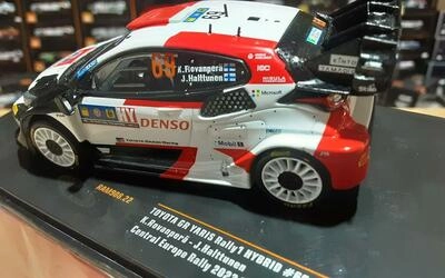 IXO 1/43 - TOYOTA GR YARIS RALLY 1 WRC - Nº 69 RALLY CENTRAL