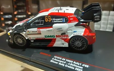 IXO 1/43 - TOYOTA GR YARIS RALLY 1 WRC - Nº 69 RALLY CROATIA