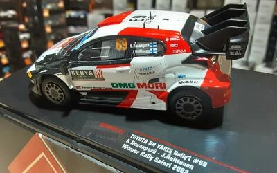 IXO 1/43 - TOYOTA GR YARIS RALLY 1 WRC - Nº 69 WINNER RALLY 