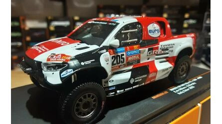 IXO 1/43 - TOYOTA HILUX PICK-UP GR DKR - Nº 205 4th RALLY DA