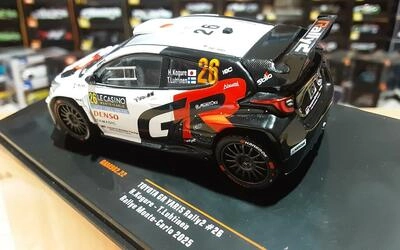 IXO 1/43 -  TOYOTA YARIS GR HYBRID RALLY2 - TEAM TOYOTA GAZO
