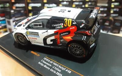 IXO 1/43 - TOYOTA YARIS GR HYBRID RALLY2 - TEAM TOYOTA GAZOO
