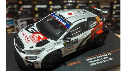IXO 1/43 - TOYOTA YARIS GR HYBRID RALLY2 - TEAM TOYOTA GAZOO