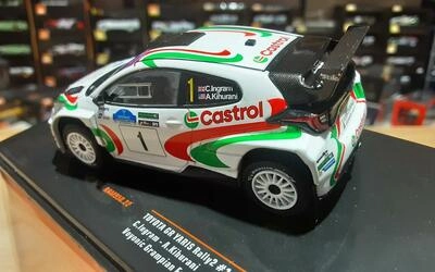 IXO 1/43 - TOYOTA YARIS GR RALLY 2 - Nº 1 WINNER RALLY VOYON