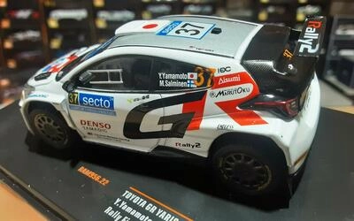 IXO 1/43 - TOYOTA YARIS GR RALLY2 HYBRID - TEAM TOYOTA GAZOO