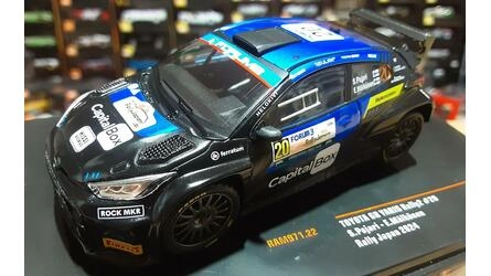 IXO 1/43 - TOYOTA YARIS GR RALLY2 - Nº 20 RALLY JAPAN 2024