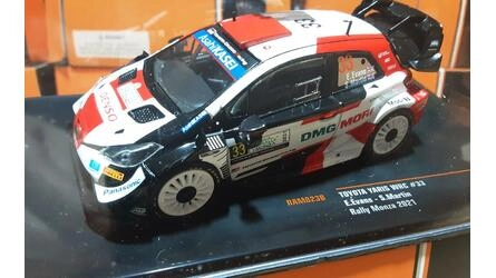 IXO 1/43 - TOYOTA YARIS WRC - Nº 33 - WINNER RALLY MONZA 202