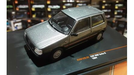 IXO 1/43 -   FIAT UNO TURBO ie 1-SERIES - 1984 - METALLIC GR