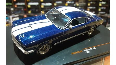 IXO 1/43 -   FORD MUSTANG  SHELBY - 1965 - DARK BLUE