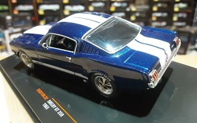 IXO 1/43 -   FORD MUSTANG  SHELBY - 1965 - DARK BLUE