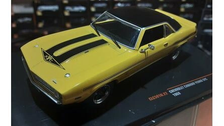 IXO 1/43 - CHEVROLET CAMARO YENKO SYC - YELLOW/BLACK - 1969