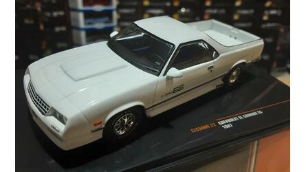 IXO 1/43 -  CHEVROLET EL CAMINO SS PICK-UP - WHITE - 1987