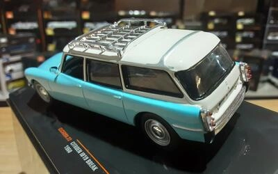 IXO 1/43 -  CITROEN ID 19 BREAK - 1960 - LIGHT BLUE