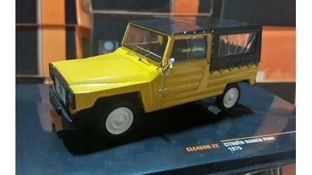 IXO 1/43 - CITROEN NAMCO PONY - YELLOW - 1975