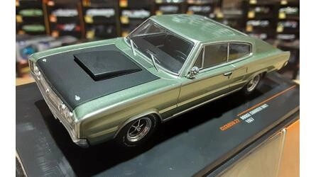 IXO 1/43 -  DODGE CHARGER COUPE - 1967 - LIGHT GREEN METALLI