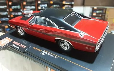 IXO 1/43 -  DODGE CHARGER R/T - RED / BLACK - 1970