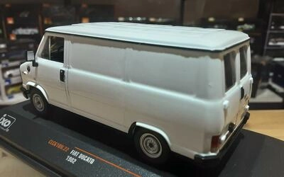 IXO 1/43 -  FIAT DUCATO VAN - 1982 - WHITE
