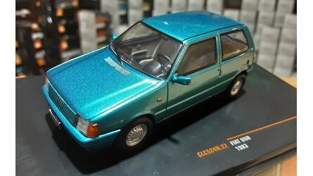 IXO 1/43 - FIAT UNO ELBA - METALLIC BLUE - 1983