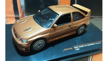IXO 1/43 - FORD ESCORT RS COSWHORTH - METALIC LIGHT BROWN - 