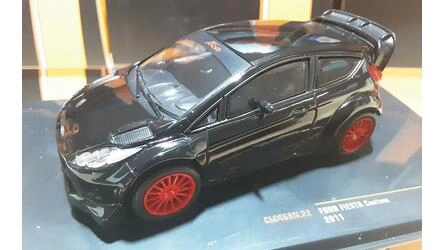 IXO 1/43 - FORD FIESTA CUSTOMS - BLACK - 2011