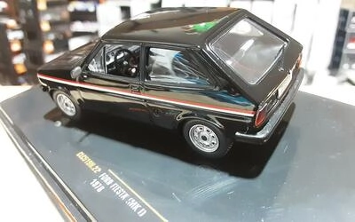 IXO 1/43 - FORD FIESTA MK I AVUS - BLACK - 1978