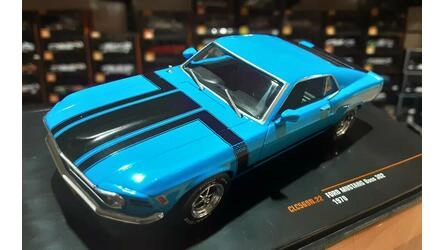 IXO 1/43 - FORD MUSTANG BOSS 3 - BLUE - 1970