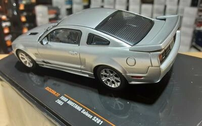 IXO 1/43 - FORD MUSTANG SALEEN S281 - METALLIC GREY - 2005