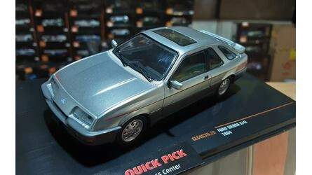 IXO 1/43 - FORD SIERRA XR4i - SILVER - 1984