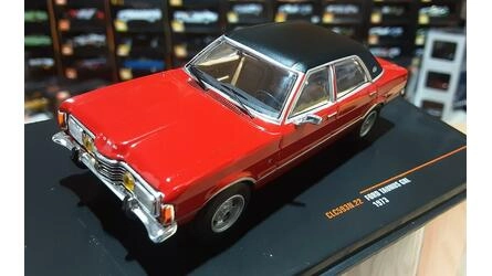 IXO 1/43 -  FORD TAUNUS GXL MKI - RED - 1973
