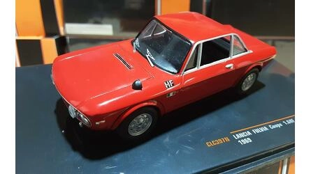 IXO 1/43 - LANCIA FULVIA COUPE 1.6 HF - RED - 1969