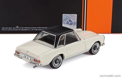 IXO 1/43 - MERCEDES 230 SL (W113) HARDTOP - 1964 - LIGHT BEI