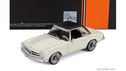 IXO 1/43 - MERCEDES 230 SL (W113) HARDTOP - 1964 - LIGHT BEI