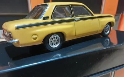 IXO 1/43 - OPEL ASCONA A TUNING - DARK YELLOW - 1973
