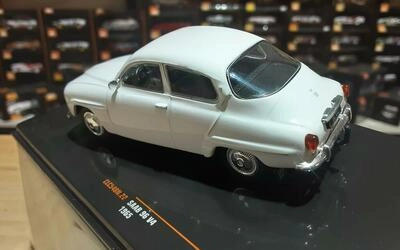 IXO 1/43 - SAAB 96 V4 - WHITE - 1965