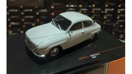 IXO 1/43 - SAAB 96 V4 - WHITE - 1965