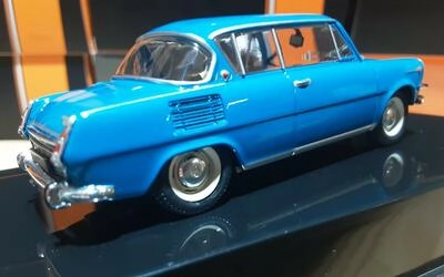 IXO 1/43 - SKODA 1000 MBX - BLUE - 1966