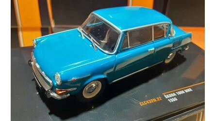 IXO 1/43 - SKODA 1000 MBX - BLUE - 1966