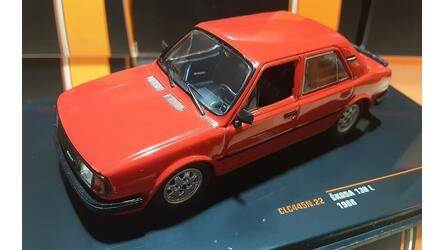 IXO 1/43 - SKODA 130 L - DARK RED - 1988