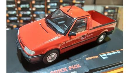 IXO 1/43 - SKODA FELICIA PICK UP - RED - 1995