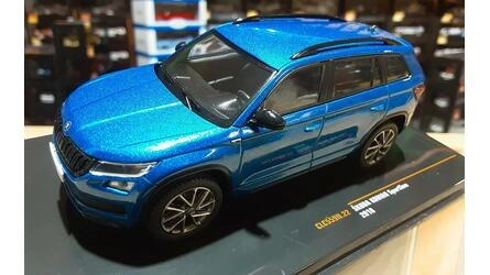 IXO 1/43 -  SKODA KODIAK SPORTLINE - BLUE - 2018