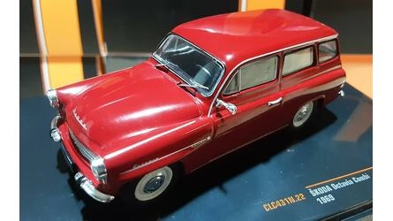 IXO 1/43 - SKODA OCTAVIA STATION WAGON - DARK RED - 1969