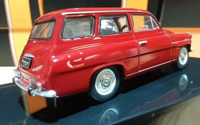 IXO 1/43 - SKODA OCTAVIA STATION WAGON - DARK RED - 1969