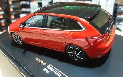 IXO 1/43 - SKODA SCALA  - RED - 2019