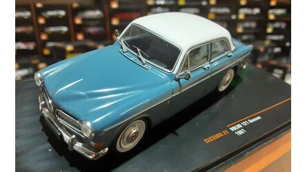IXO 1/43 - VOLVO 121 AMAZON - GRAY / WHITE - 1961