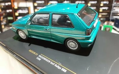 IXO 1/43 -  VW GOLF RALLY G60 - GREEN METALLIC - 1990
