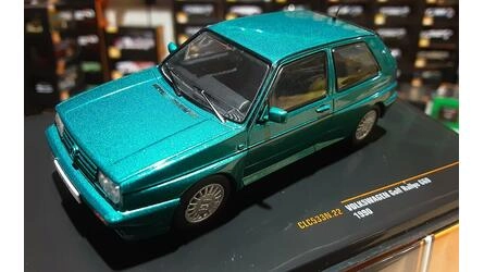 IXO 1/43 -  VW GOLF RALLY G60 - GREEN METALLIC - 1990