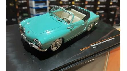 IXO 1/43 -  VW KARMANN GHIA CABRIOLET OPEN - LIGHT BLUE - 19