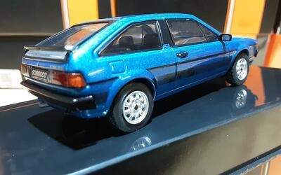 IXO 1/43 - VW SCIROCCO II GTS - METALIC BLUE - 1982