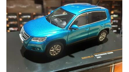 IXO 1/43 - VW TIGUAN - BLUE METALLIC - 2007